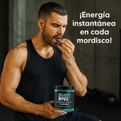 Beast Bites™ – La Creatina Más Sabrosa Para Ganar Fuerza Sin Complicaciones