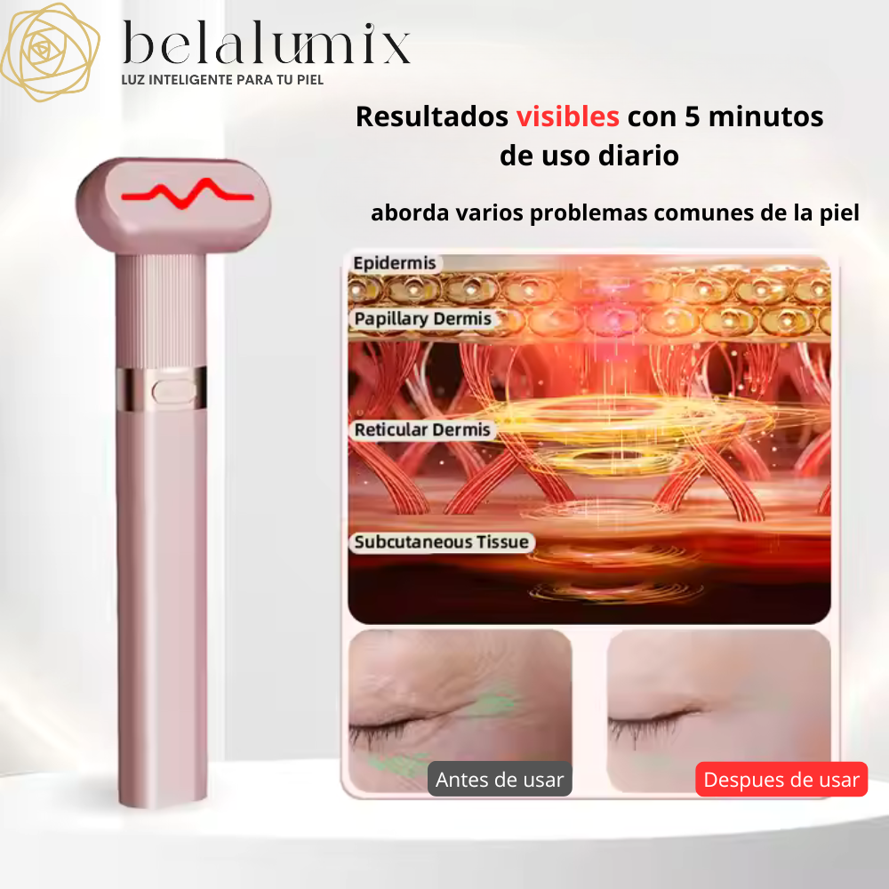 Rejuvenece tu piel en minutos con la Varita Facial 4 en 1